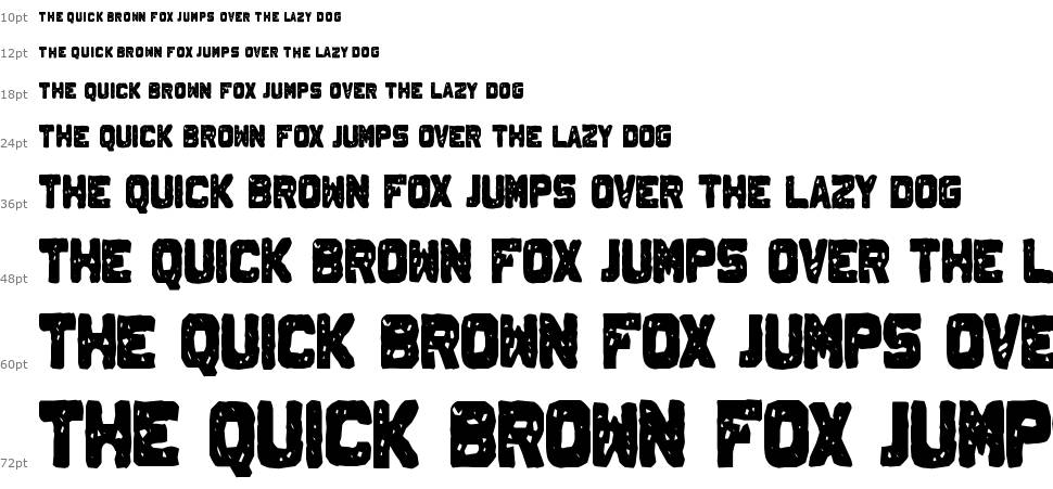 Johnny Homicide font Waterfall