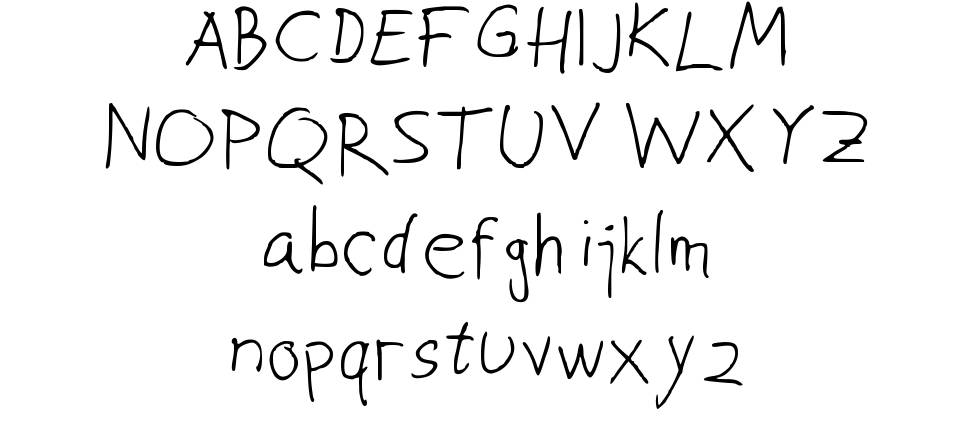 Joksovi Papci 字形 标本