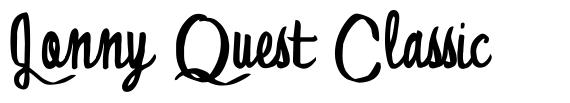 Jonny Quest Classic czcionka