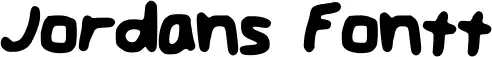 Jordans Fontt