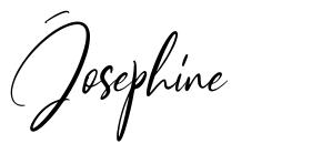 Josephine písmo