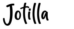 Jotilla шрифт