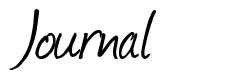 Journal 字形