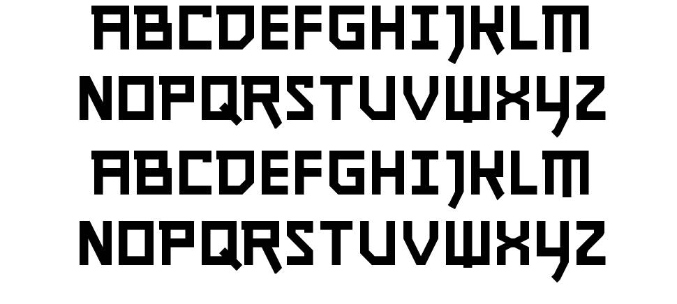 Journey font specimens