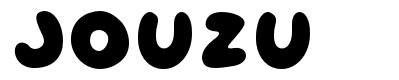 Jouzu 字形