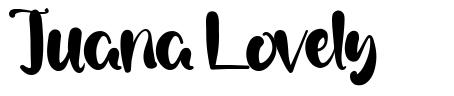 Juana Lovely font
