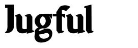 Jugful font