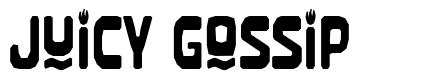 Juicy Gossip font