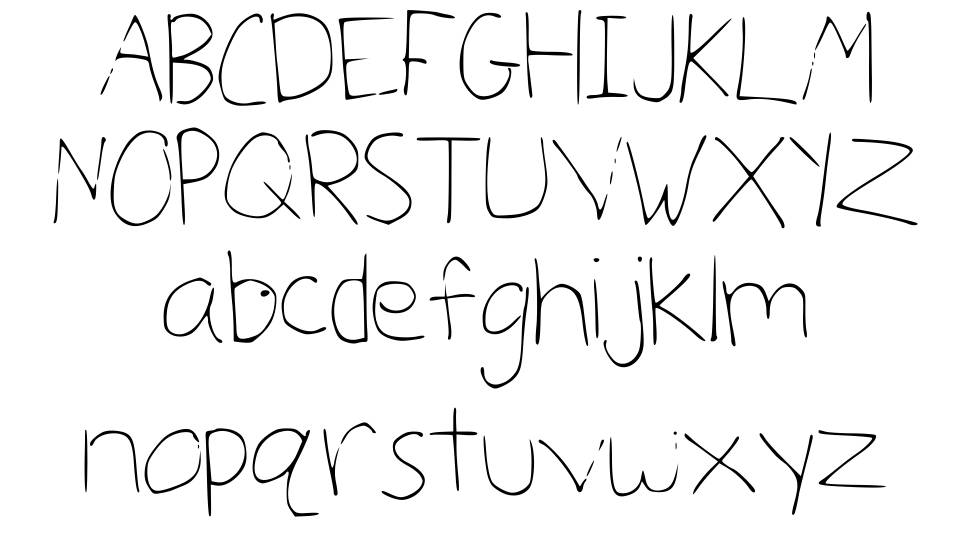 Julialicious font Örnekler