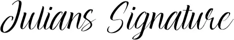 Julians Signature