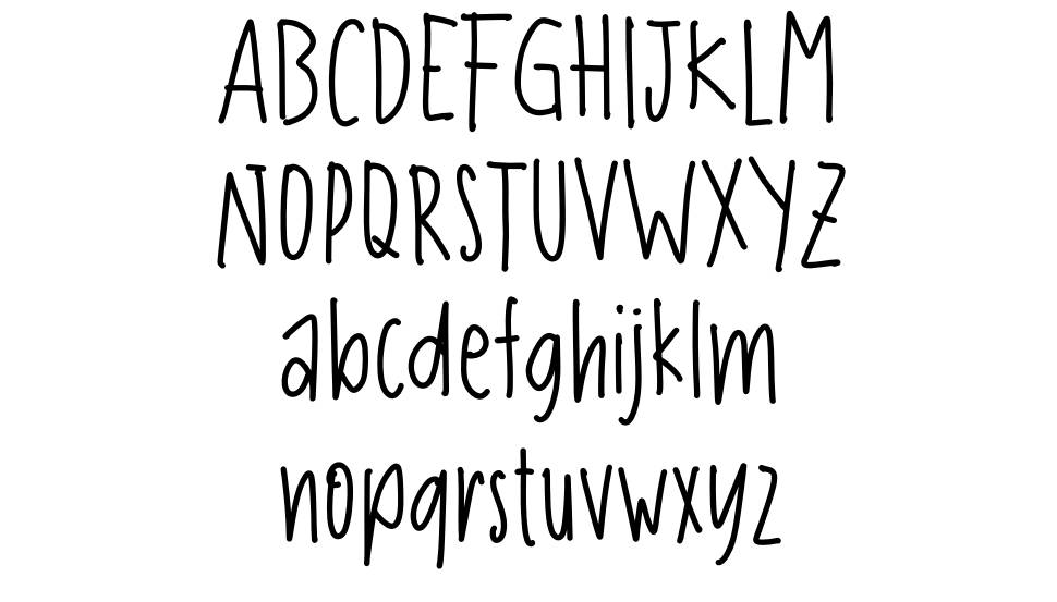 Jumpheart font specimens