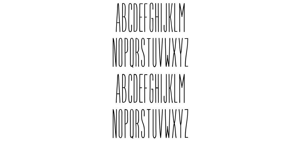 Jumping the Couch font Specimens