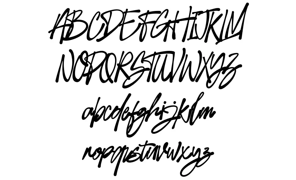 Jumpssfont specimens