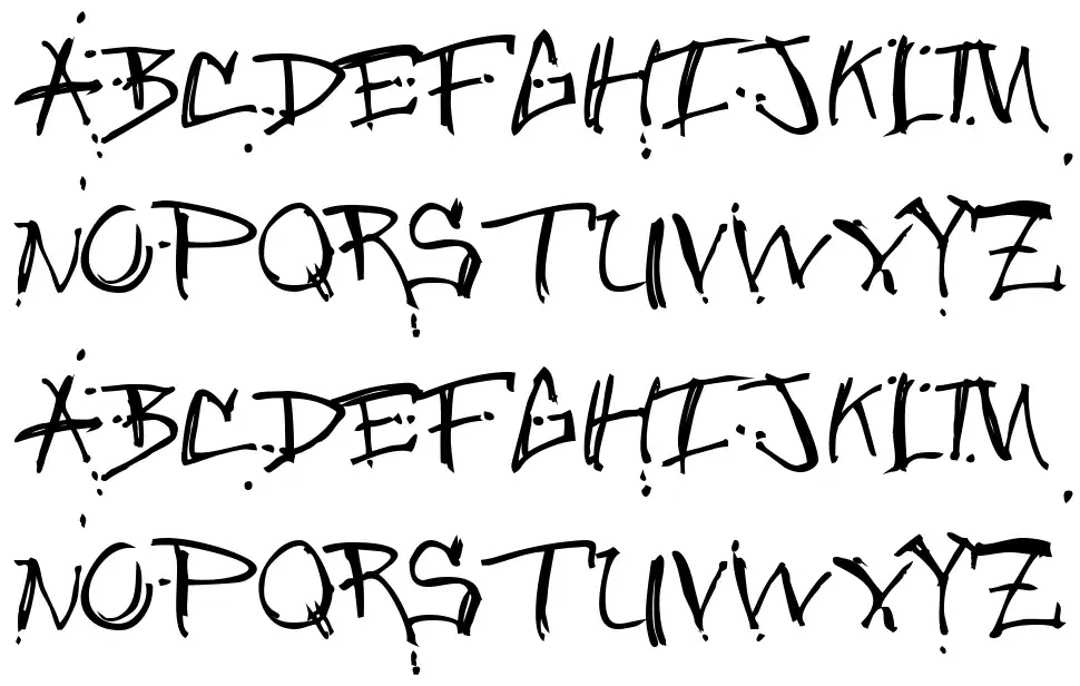 Junglefont specimens