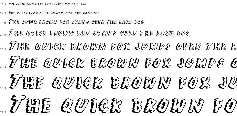 Jungle Fever font Waterfall