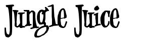 Jungle Juice písmo