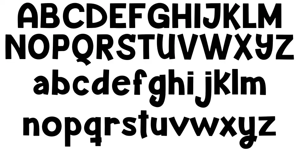 Juniorfont specimens