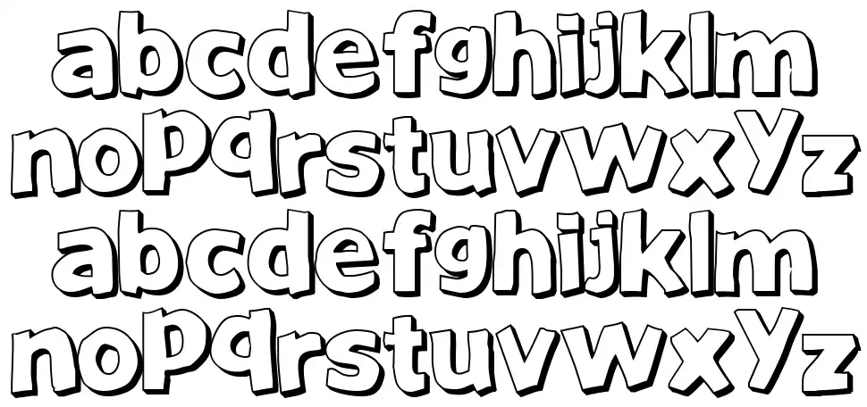 Just Another Fontfont specimens