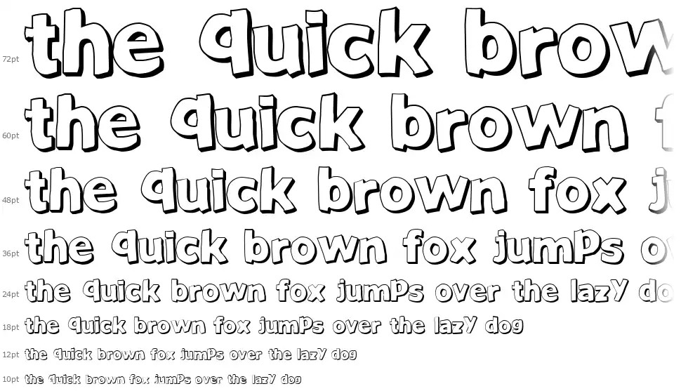 Just Another Fontfont waterfall