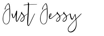 Just Jessy フォント