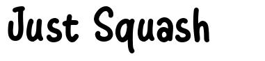 Just Squash font