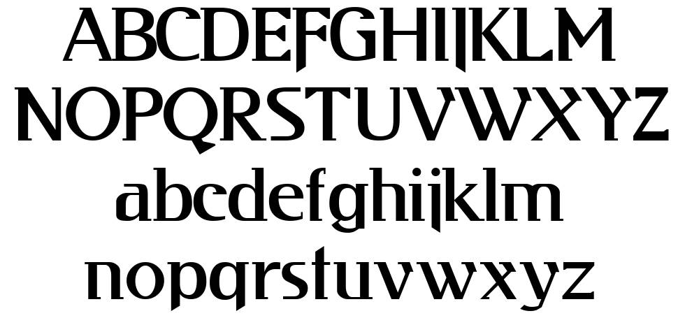 Kabos Gyula font Örnekler