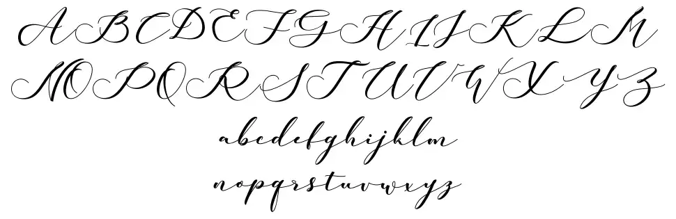 Kachinefont specimens