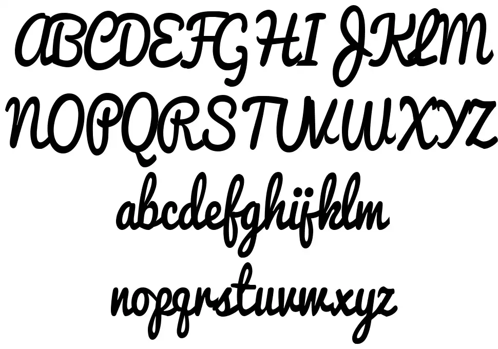 Kadungenjoy font by desmon | FontRiver