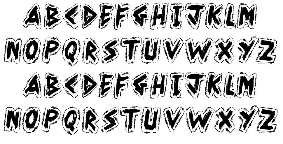 Kahuna Island font Örnekler