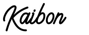 Kaibon шрифт