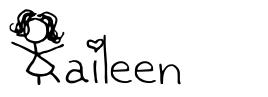 Kaileen 字形