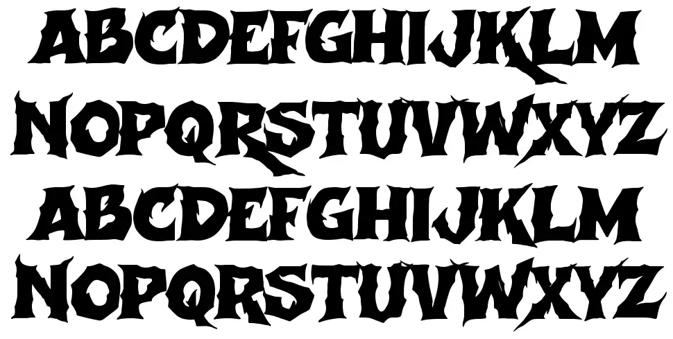 Kaira font specimens