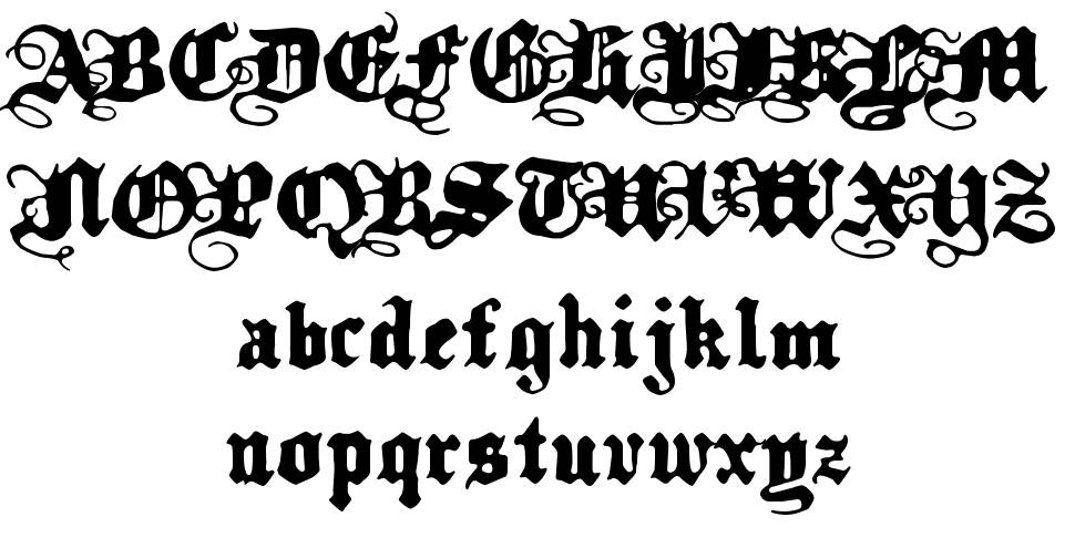 Kalmari schriftart vorschau