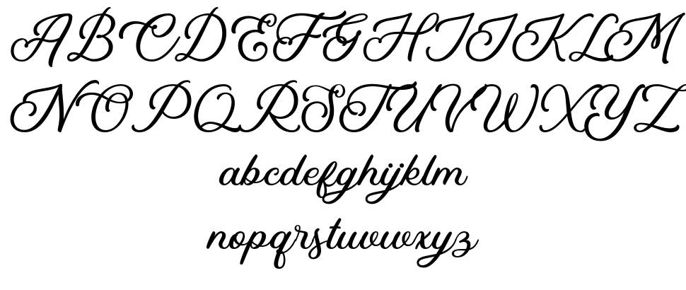 Kaluna Script font