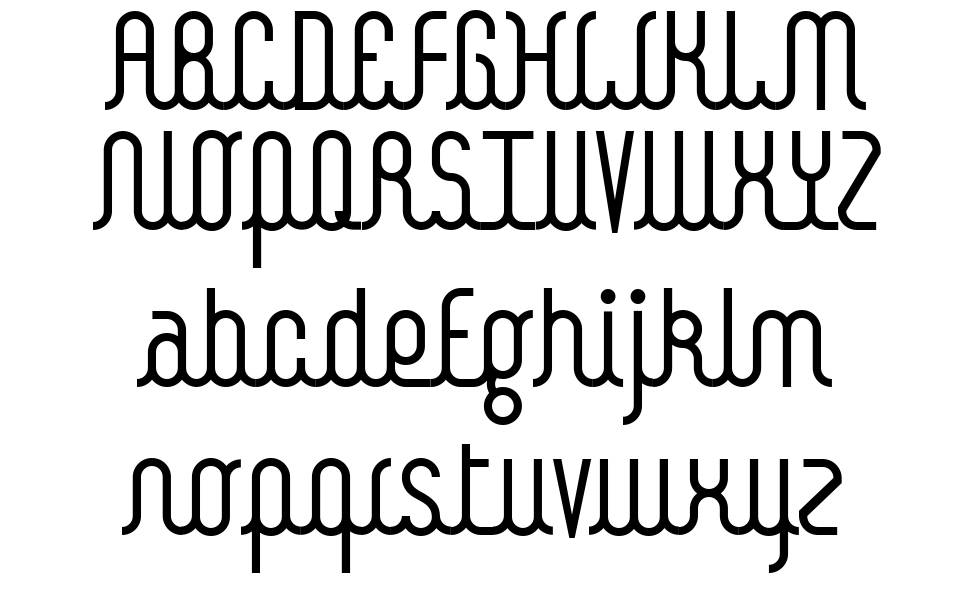 Kamalo font specimens
