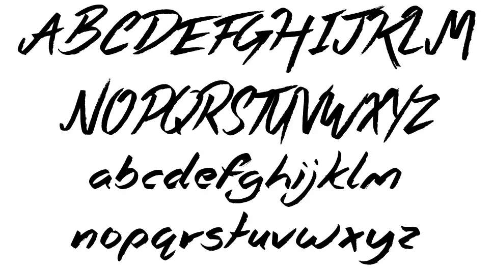 Kamikaze Warfare Font By Jonathan S Harris FontRiver