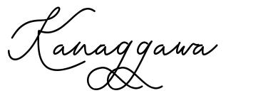 Kanaggawa font