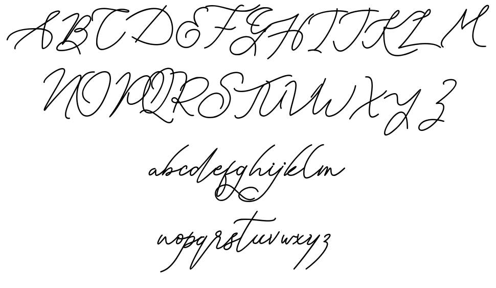Kanaggawa font specimens