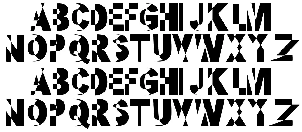 Kandinskyfont specimens