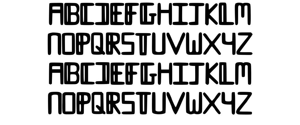 Karabey font specimens