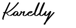 Karelly шрифт