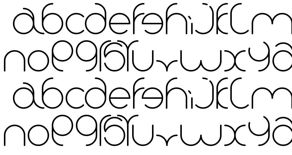 Karitza font Örnekler