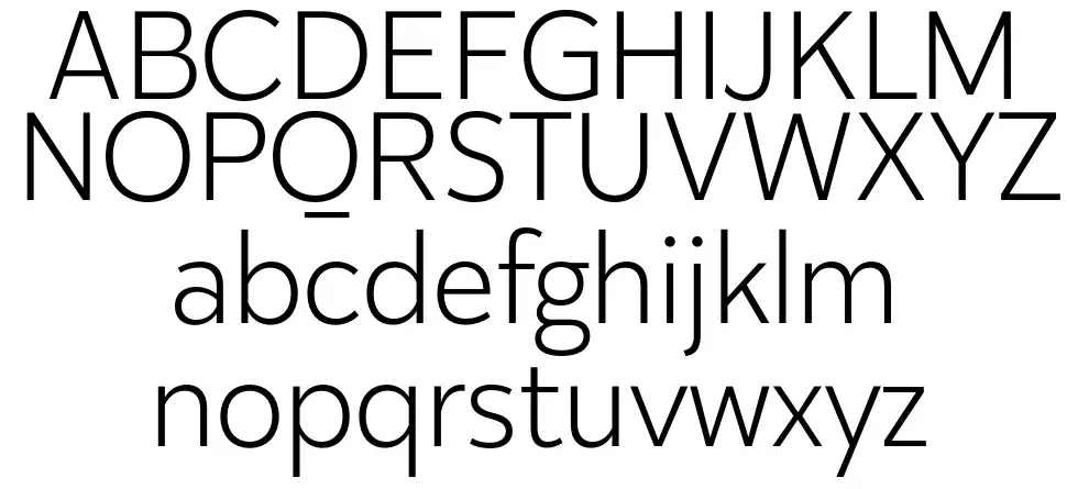 Karu font Örnekler