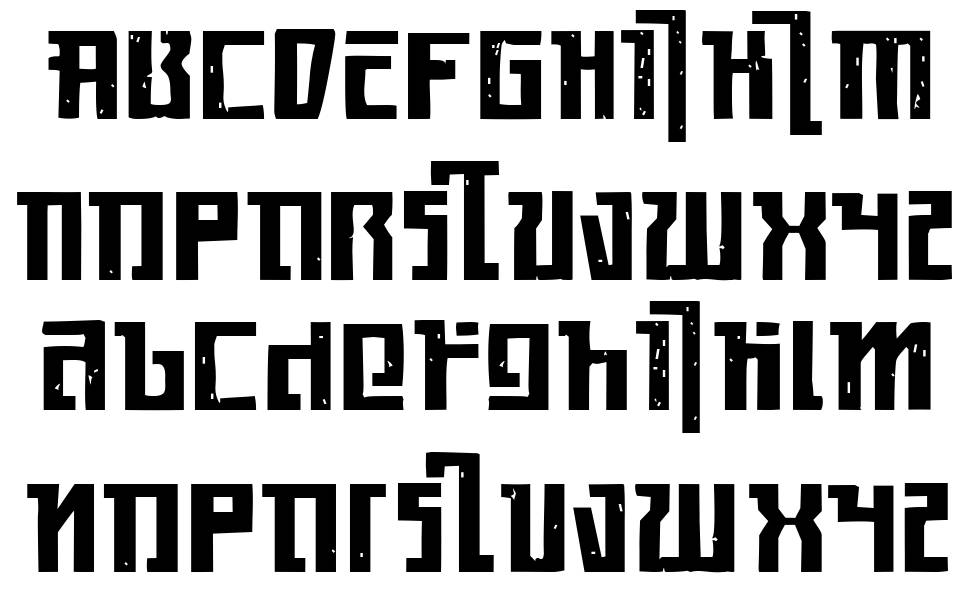 Kasikorn font specimens