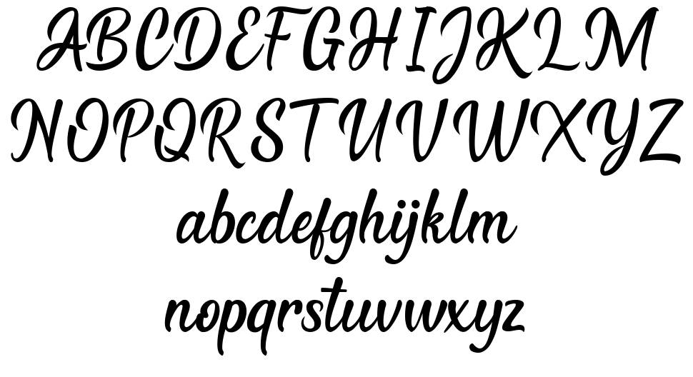 Kastella 字形 标本