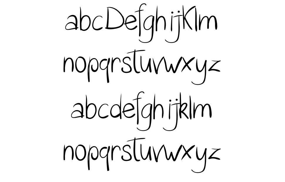 Katalyn font Örnekler