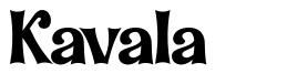 Kavala 字形