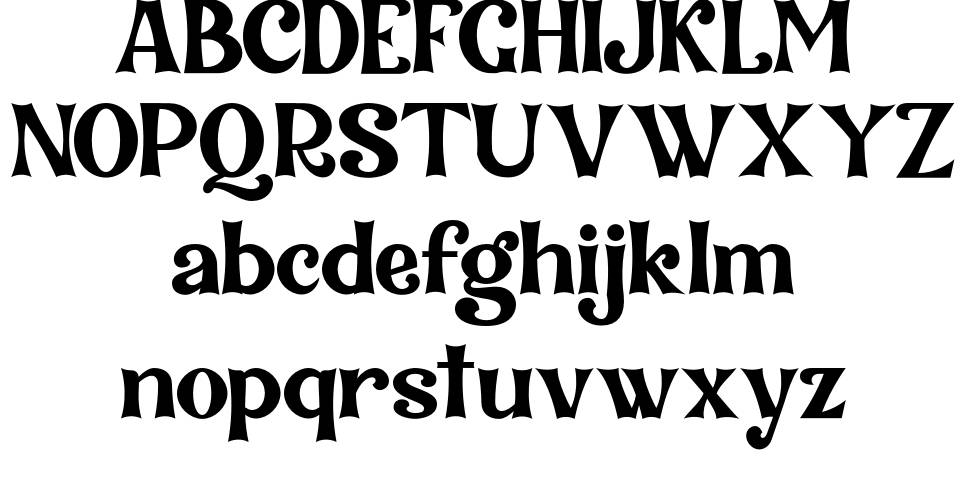 Kavala font specimens
