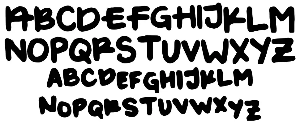 Kayla 1font specimens