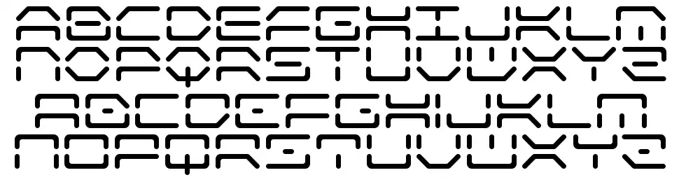 Kaylon schriftart vorschau